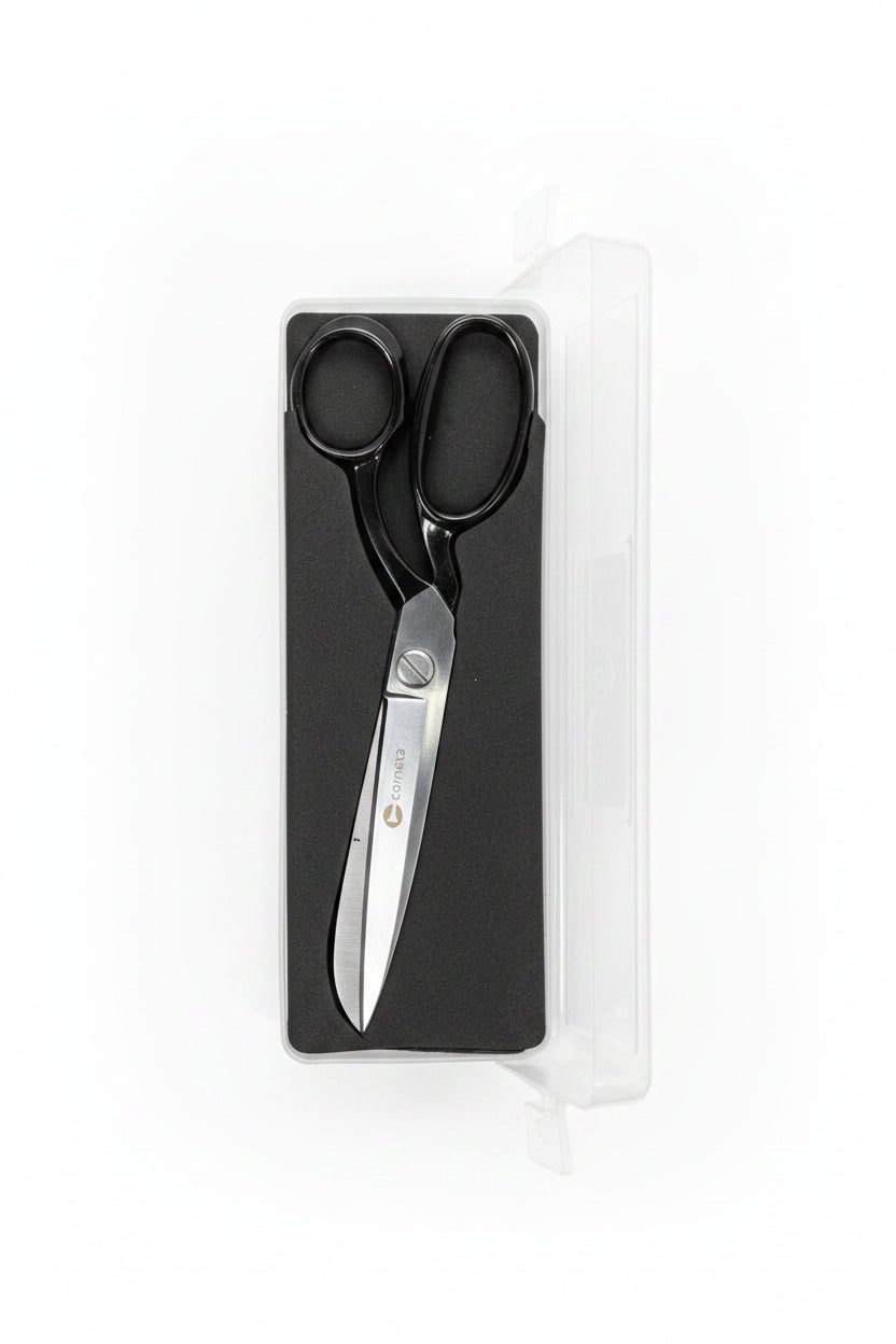 Tijera Corneta Forjada Mango Negro 9 pulgadas