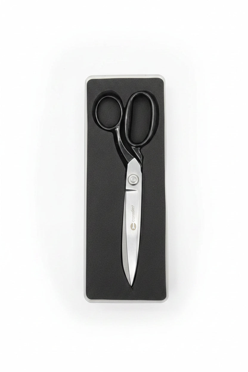 Tijera Corneta Forjada Mango Negro 7 pulgadas